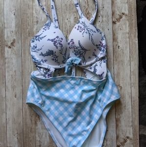 Adore Me size Medium One-piece bathing suit